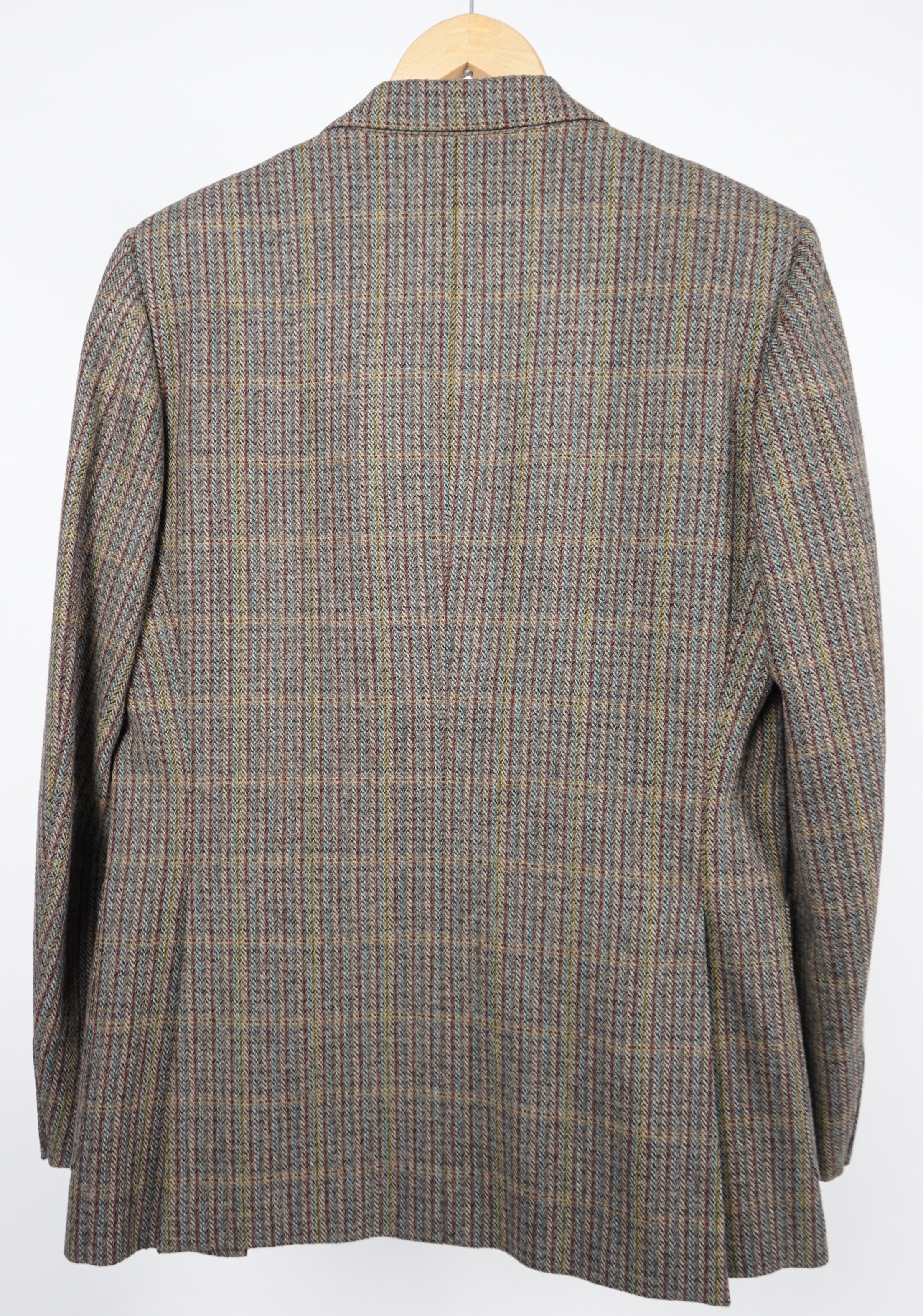 A Saint Laurent rive gauche gentlemen's wool tweed jacket, approx size 42